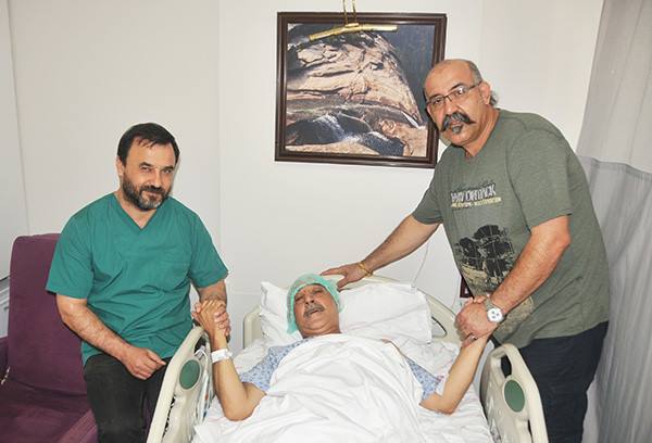 Ergün Serin, Medical Park Tarsus Hastanesi’nde anjiyo oldu