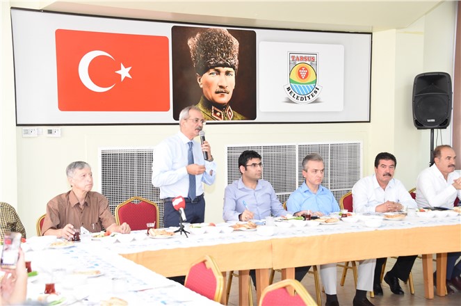 TARSUS BELEDİYE BAŞKANI DR.HALUK BOZDOĞAN SABAH KAHVALTISINDA BASIN İLE BİR ARAYA GELDİ!