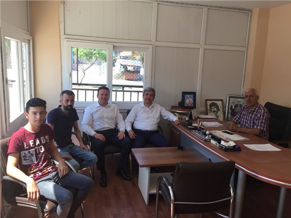 Ak Parti Mersin milletvekili Ali Cumhur Taşkın'dan ziyaretler