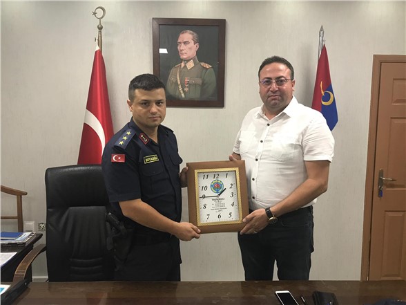 AVCI’DAN JANDARMA KOMUTANI BOYACIOĞLU’NA ZİYARET