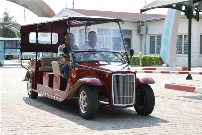 TARSUS BELEDİYESİ’NDE BUGGY ARACI VATANDAŞLARIN HİZMETİNDE