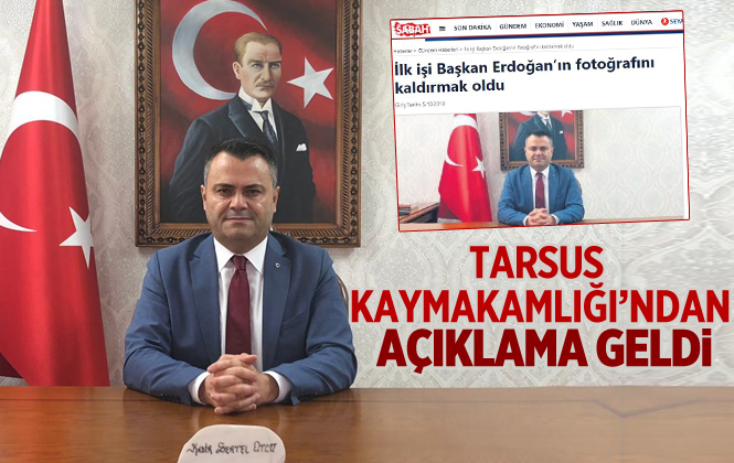 Tarsus Kaymakamlığından İddialara İlişkin Açıklama Geldi