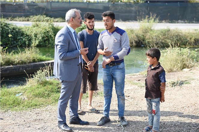 BAŞKAN BOZDOĞAN, SURİYELİ MÜLTECİLERİN SORUN VE TALEPLERİNİ DİNLEDİ