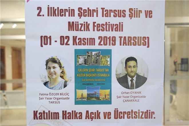 Tarsus Şiir ve Müzik Festivali 1 Kasımda başlıyor