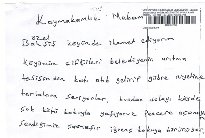 BİR AY ÖNCE YAZMIŞTIK…