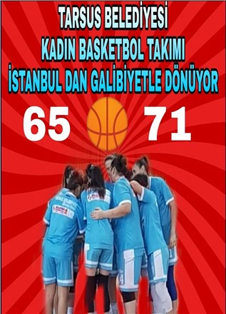 TARSUS BELEDİYESİ SPOR , İSTANBULDA GALİP