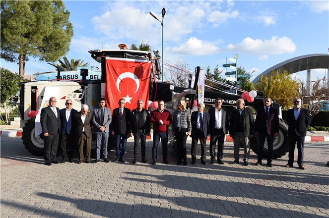 TARSUS BELEDİYESİ YERLİ ÜRETİM GREYDERİ TERCİH ETTİ