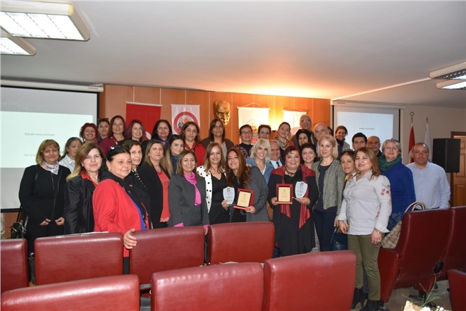 AİLENİN KORUNMASI ve KADINA KARŞI ŞİDDETİN ÖNLENMESİNE DAİR KANUN HAKKINDA BİLGİLENDİRME TOPLANTISI YAPILDI.