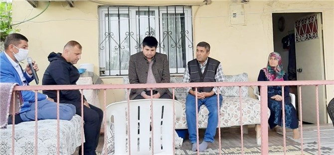 BÜYÜKŞEHİR’DEN TARSUS’TAKİ ŞEHİT AİLELERİNE ZİYARET