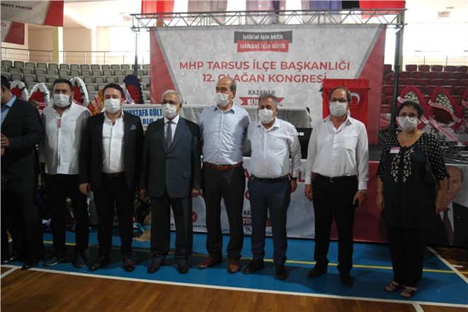 MEHMET ÇELİK YENİDEN İLÇE BAŞKANI SEÇİLDİ