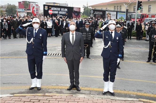 83 YIL ÖNCE ARAMIZDAN AYRILAN ATAMIZ, TARSUS’TA SAYGI VE MİNNETLE ANILDI