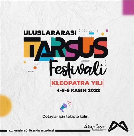 TARSUS FESTİVALİ 4 KASIM'DA